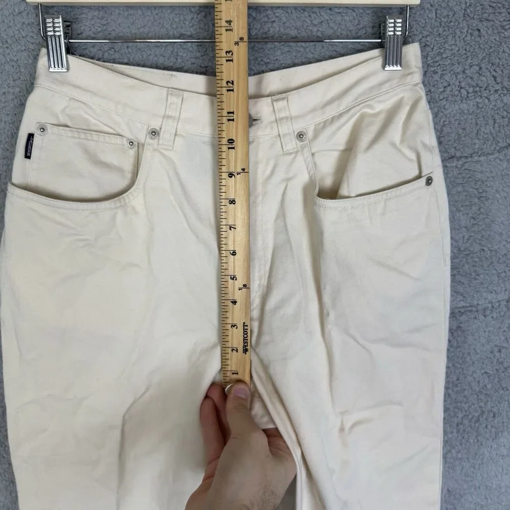 Lauren Ralph Lauren Pants Womens 10 Beige Khaki Straight Leg Pockets Casual NWOT